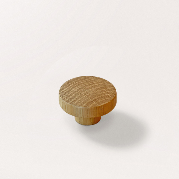 Lilian 30Ø Oak natural - Knopp I Ekträ