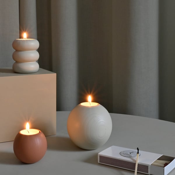 Barbro Candle Holder - Ljusstakar I Ask
